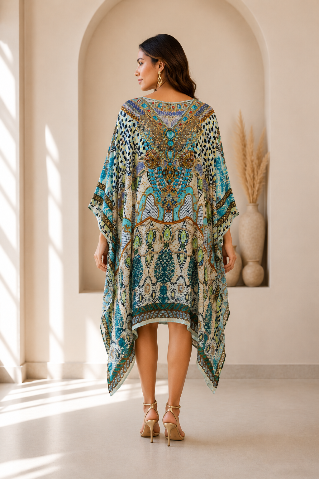 Mosaic Jewel Kaftan