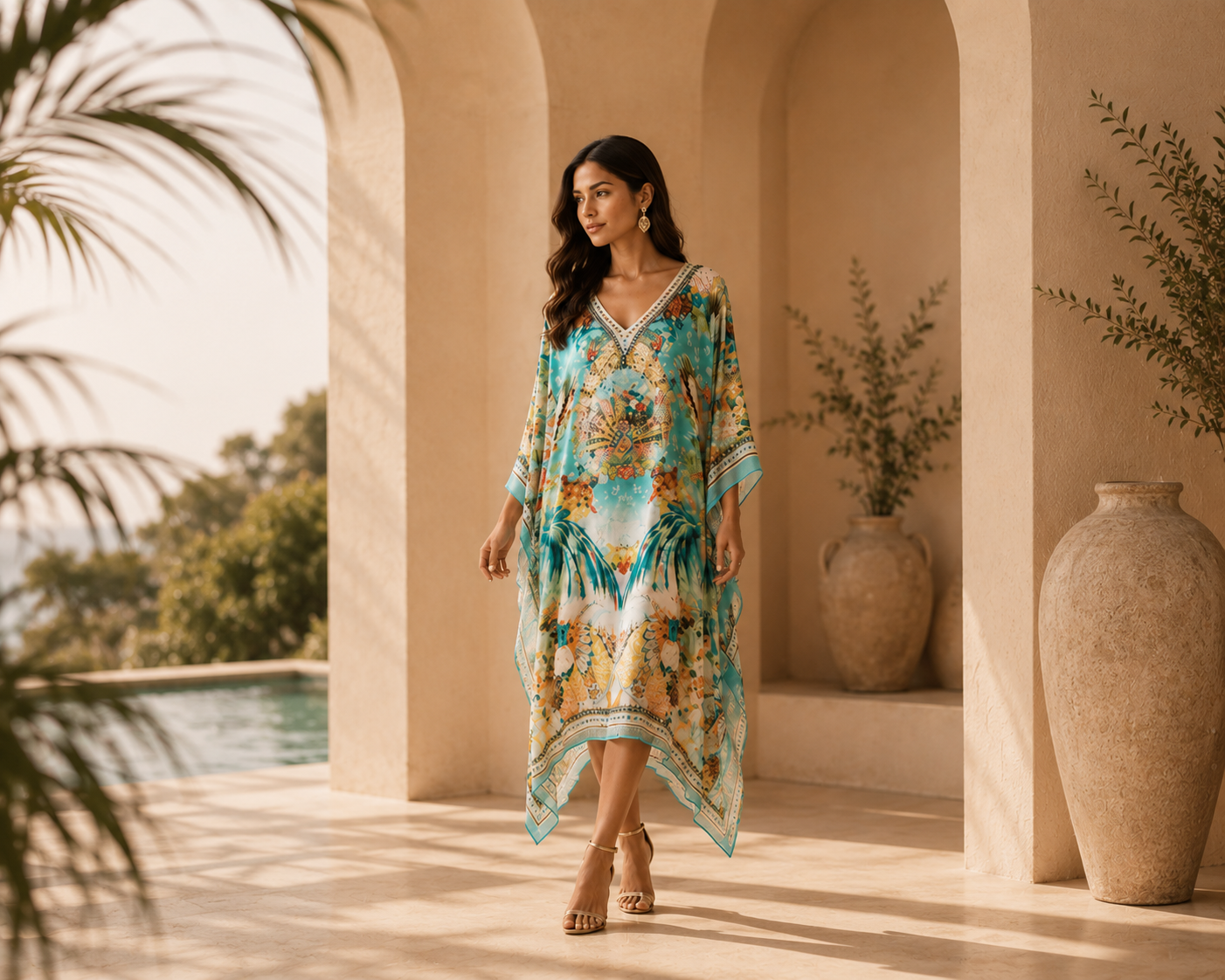 Tropical Paradise Kaftan